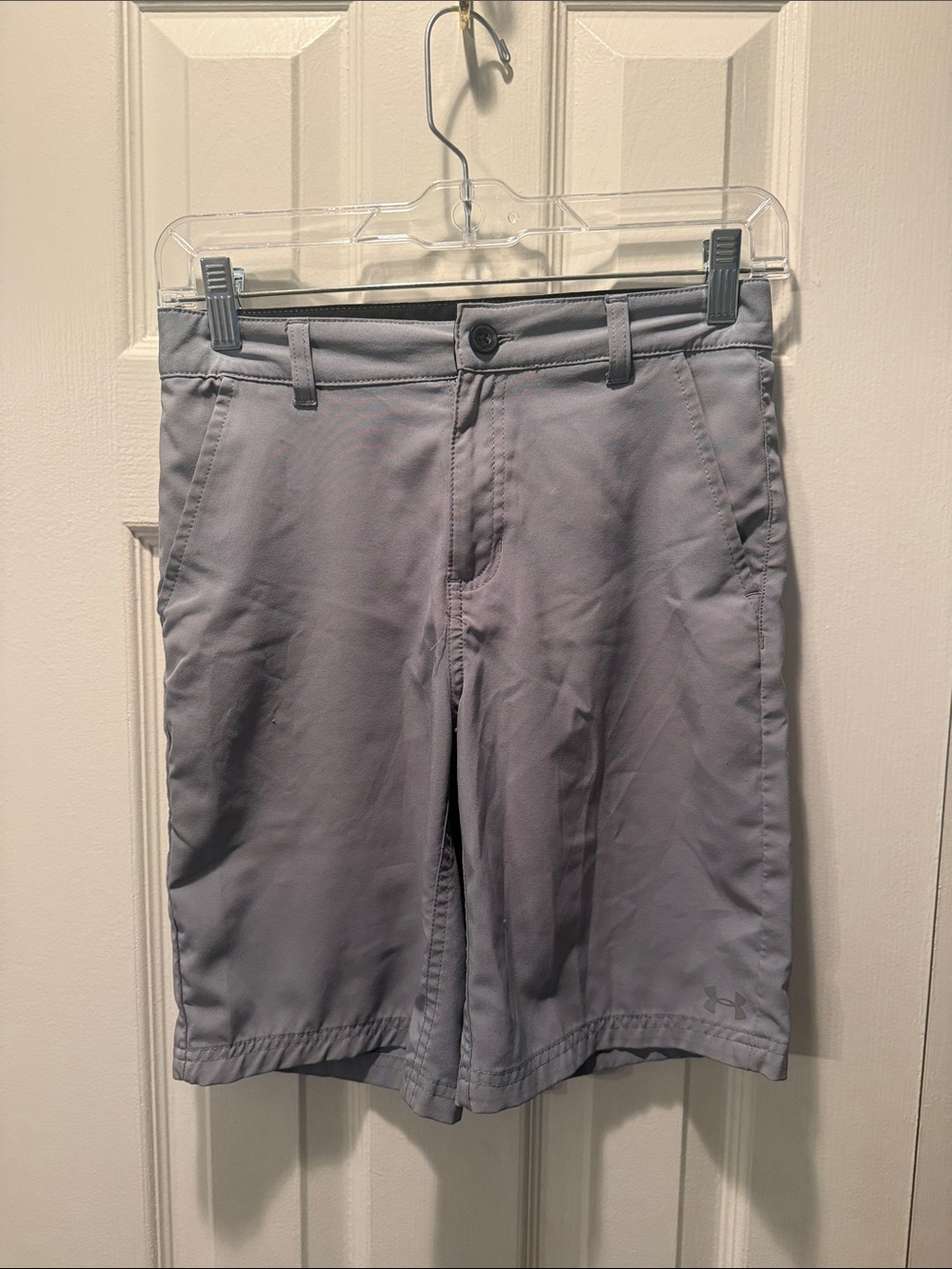 Under Armour Youth Gray Performance Golf Shorts